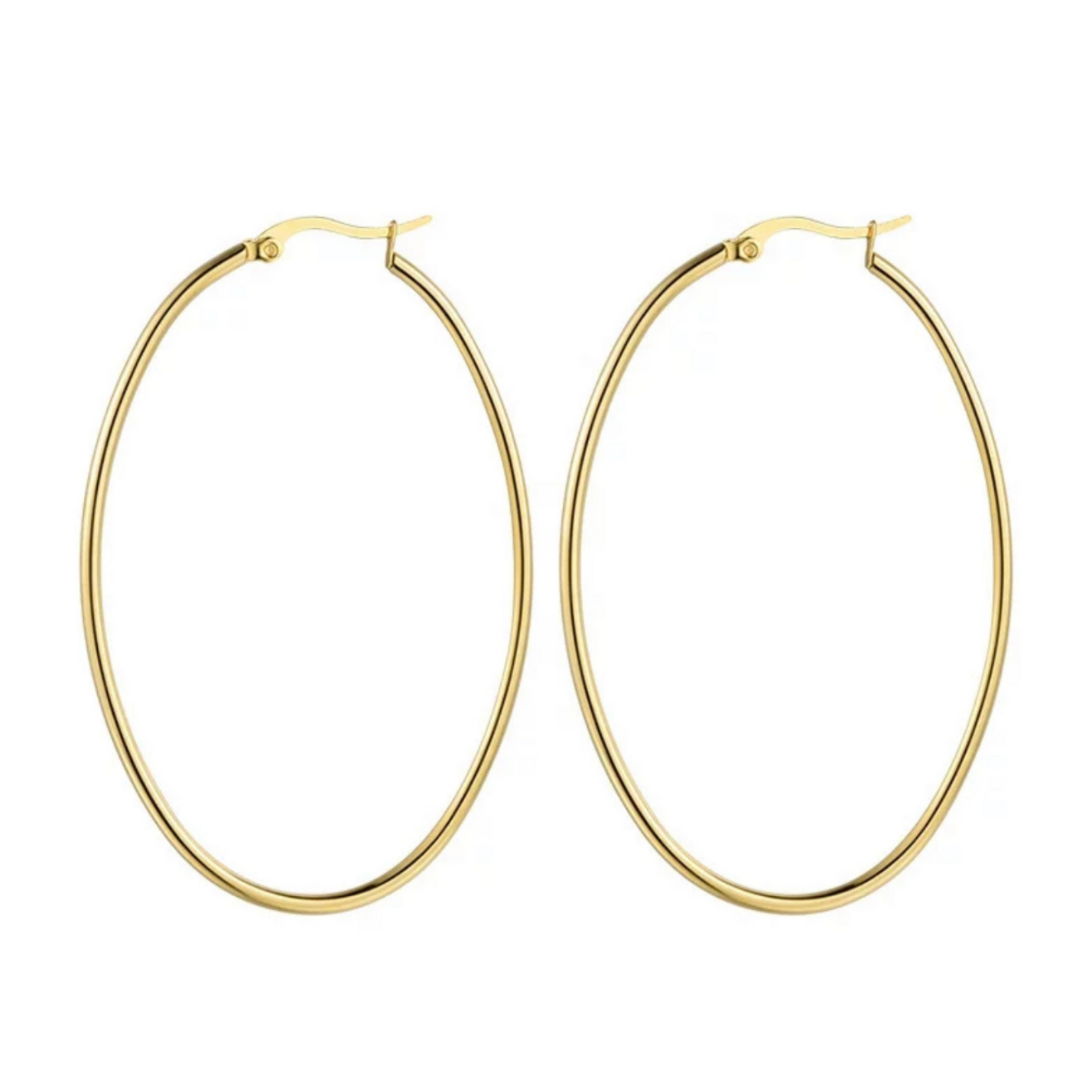 Oval Hoops