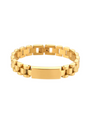Blank Wristwatch Chain Bracelet Engraving